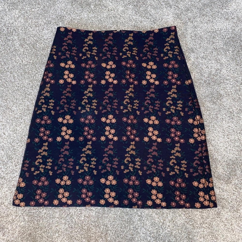 Floral Pattern Skirt